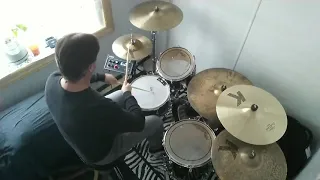 Badge   Cream Drum Cover