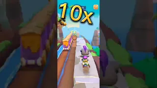 Talking Tom hero dash - At speed 1x - 2x - 5x - 10x - 100X