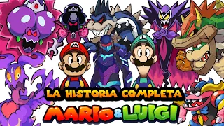 Toda la Historia Completa de Mario & Luigi RPG | Lore de Mario & Luigi RPG