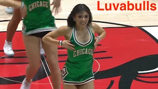 Luvabulls (Chicago Bulls Dancers) - NBA Dancers - 3/12/2022 dance performance - Bulls vs Cavaliers