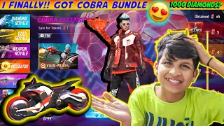 I GOT COBRA BUNDLE IN FREE FIRE 😍