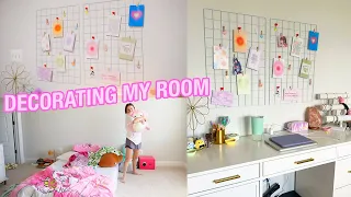 DECORATE MY NEW ROOM WITH ME!! (moving ep. 2) | CILLA AND MADDY