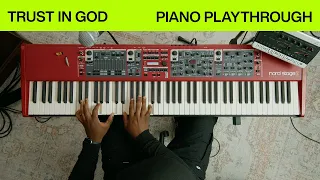 Trust In God | Official Piano Playthrough | Elevation Worship