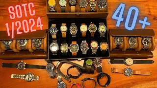 SOTC 2024 - My current watch collection (Casio, Rolex, Omega, Seiko etc.)
