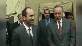 Robert Kocharyan & Heydar Aliyev /1999 / Ռոբերտ Քոչարյան & Հեյդար Ալիեվ