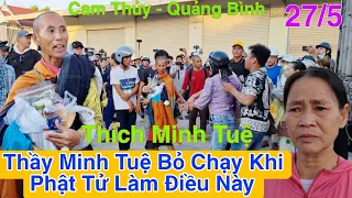 Bất Ngờ Kiếp Nạn Của Thầy Minh Tuệ Phật Tử Làm Điều Này Thầy Muốn Bỏ Chạy Luôn