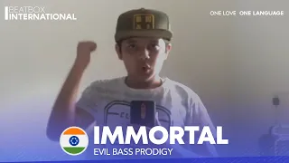 IMMORTAL 🇮🇳 | Indian Evil Bass Prodigy