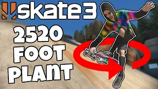 Insane 2520 Footplant Challenge!! - Skate 3 Challenges #5