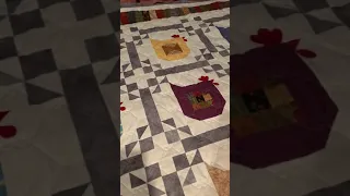 Quilting With The Sisterlies - Quilt Tube 6, Cheryl’s “Chicken Scratch” quilt
