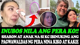 OMG❗SHARON CUNETA HINDI NA MASIKMURA ANG PAGWAWALDAS NG PERA NG MAG-AMANG KIKO AT KAKIE PANGILINAN