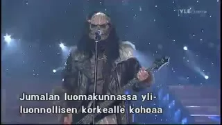 2006 Eurovision Song Contest final -  Lordi is winning 20 May 2006