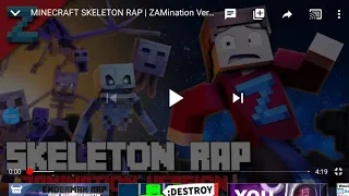 Ben watches Skeleton Rap