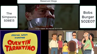 REFERENCE: Reservoir Dogs (torture scene) The Simpsons S08E13 - Bobs Burger S02E07