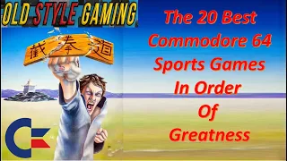 The 20 Best Commodore 64 Sports Games In Order Of Greatness