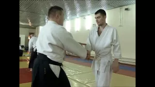 Первый урок Айкидо - First Aikido lesson