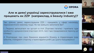 Проблеми і ризики у разі реєстрації ZZP (самозайнятої особи) в Нідерландах для українців під ТЗ