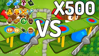 God Boosted Ace Monke VS. 500 Ace Monkes