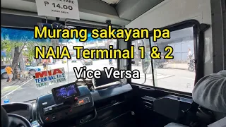 Murang Sakayan pa NAIA Terminal 2 (Modern Jeepney)