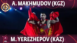 Akzhol Makhmudov (KGZ) vs Maxat Yerezhepov (KAZ) - Final // Asian Championships 2022