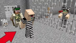 НУБ И ПРО СТАЛИ ПРЕСТУПНИКАМИ И ДЕЛАЮТ ПОБЕГ В МАЙНКРАФТ! MINECRAFT ЛОВУШКИ КАК СБЕЖАТЬ #2