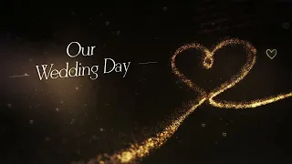 Romantic Our Wedding Day Background 1 / Романтичний фон для нашого весілля /  "День нашей свадьбы"