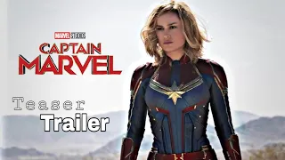 CAPTAIN MARVEL Official Teaser Trailer (2019) Brie Larson Comic-con [FanMade]