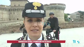 Senigallia - Carabinieri in bici elettrica, al via la sperimentazione