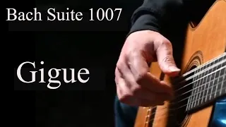 David Jaggs plays Bach Gigue from  BWV1007 arranged by Manuel Barrueco.