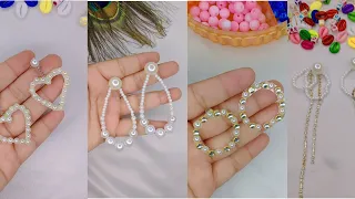 How To Make Earrings With Beads🌼🤩Diy Earrings✨💞#video#youtubevideo#viral#trending#handmade#craft#diy