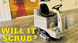 I bought the Cheapest Industrial Floor Scrubber I could Find! (How bad can it be?)