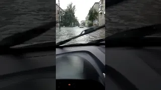 20 июля Курган наводнение после дождя