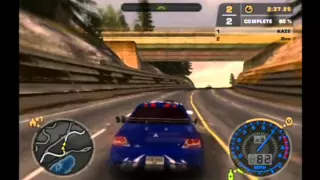 Need For Speed Most Wanted (PS2) Gameplay