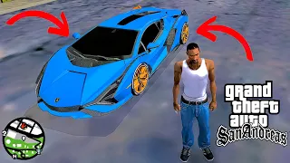 Secret Lamborghini Sian Super Car Location in GTA San Andreas (Cheat Code)