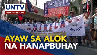 Unconsolidated jeepney operators, ayaw sa alok na livelihood program ng DOTr