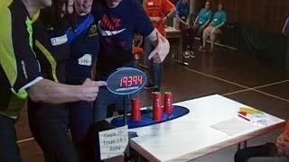New World Record Timed 3-6-3 Relay - Master2