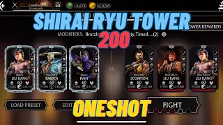 Shirai Ryu Tower 200 | MK Mobile