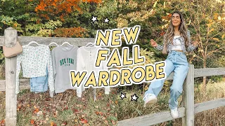 FALL CLOTHING HAUL ☆ plaid pants, cropped cardigans, sweaters + more fall basics!