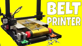 Creality CR-10S Belt 3D Printer Conversion