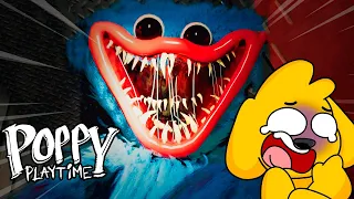 GRITANDO en la FÁBRICA de JUGUETES del TERROR 😱😭 POPPY PLAYTIME (Capítulo 1) | ESPECIAL de HALLOWEEN