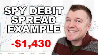 Would you risk $1,430 to make $3,570 in 25 days?  SPY Debit Spread Explained