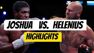 Anthony Joshua vs Robert Helenius Highlights