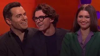 Atalhos e Spoilers com Tom Holland, Zendaya e Henry Cavill | The Graham Norton Show