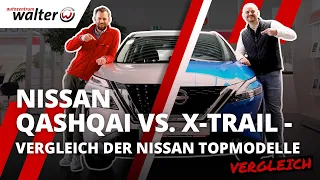 Nissan Qashqai vs. X Trail - Was ist der beste Familien-SUV 2024? | #Qashqai