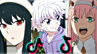 Anime Badass Moments | TikTok Compilation | *Part 45*