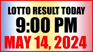 Lotto Result Today 9pm Draw May 14, 2024 Swertres Ez2 Pcso