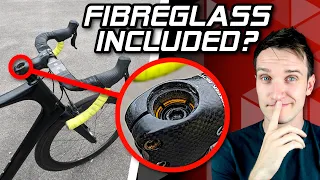 Is fibreglass used in cheap carbon bikes?