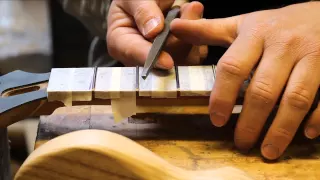 How to Use Crimson Guitars Fret Crowning and Fret End Dressing Files