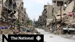 Rare access inside war-torn Syria