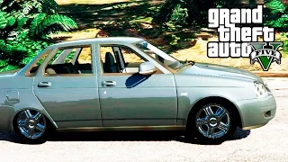 Моды для GTA 5 #11 - Lada Priora