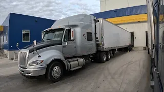 April 25, 2024/128 trucking. Delivering and loading at Simplot foods. Caldwell, Idaho